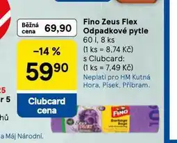 Tesco Fino zeus flex odkadkové pytle nabídka
