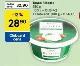 Tesco Ricotta nabídka