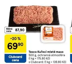 Tesco Kuřecí mleté maso nabídka