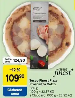 Tesco Finest pizza prosciutto cotto nabídka