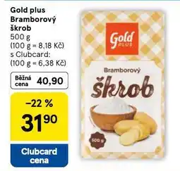 Tesco Gold plus bramborý škrob nabídka
