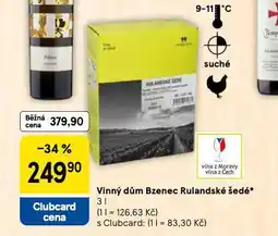 Tesco Vinný dům bzanec rulandské šedé nabídka