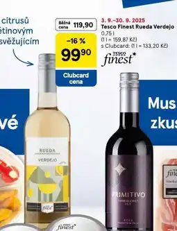 Tesco Finest rueda verdajo nabídka