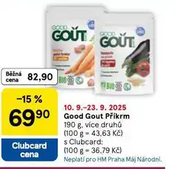 Tesco Good grout příkrm nabídka
