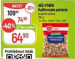 Globus Kalifornské pistácie nabídka