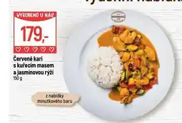 Globus Červené kari s keřecím masem a jasmínovou rýží nabídka