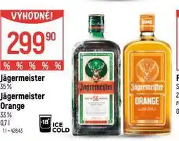 Globus Jagermeister orange nabídka