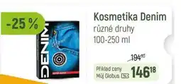 Globus Kosmetika denim nabídka