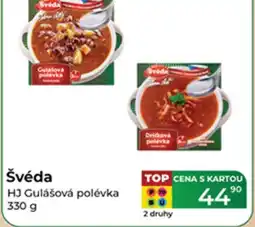 Tamda Foods Švéda HJ Gulášová polévka nabídka