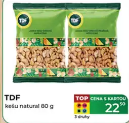 Tamda Foods TDF kešu natural nabídka