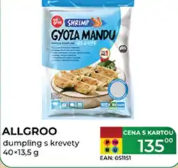 Tamda Foods ALLGROO dumpling s krevety nabídka