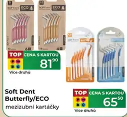 Tamda Foods Soft Dent Butterfly/ECO mezizubní kartáčky nabídka