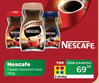 Tamda Foods Nescafe Classic instantní káva nabídka