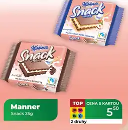 Tamda Foods Manner Snack nabídka