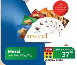 Tamda Foods Merci čokoláda nabídka