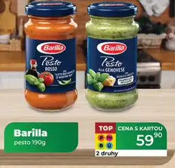 Tamda Foods Barilla pesto nabídka