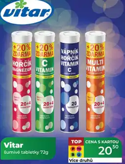 Tamda Foods Vitar šumivé tabletky nabídka