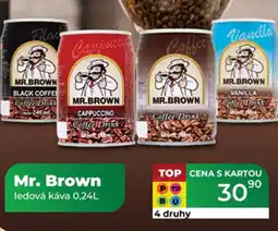Tamda Foods Mr. Brown ledová káva nabídka
