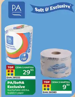 Tamda Foods PA/Soft& Exclusive kuchyňská útěrka, toaletní papír nabídka