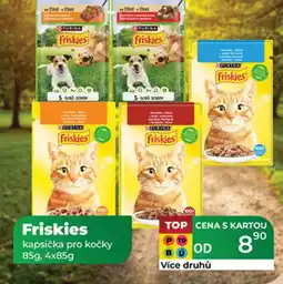 Tamda Foods Friskies kapsička pro kočky nabídka