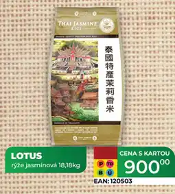 Tamda Foods LOTUS rýže jasmínová nabídka
