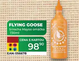 Tamda Foods FLYING GOOSE Sriracha Mayoo omáčka nabídka