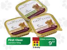 Tamda Foods First Class vanička nabídka