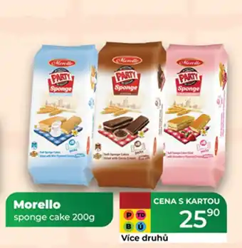 Tamda Foods Morello sponge cake nabídka