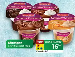 Tamda Foods Ehrmann Grand Dessert nabídka