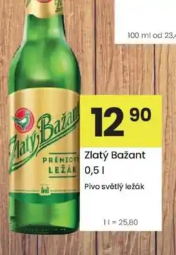 Kubík potraviny Zlatý Bažant nabídka
