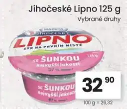 Kubík potraviny MADETA Jihočeské Lipno nabídka