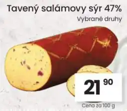 Kubík potraviny Tavený salámovy sýr 47% nabídka