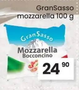 Kubík potraviny GranSasso mozzarella nabídka