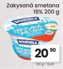 Kubík potraviny BOHEMILK Zakysaná smetana 16% nabídka