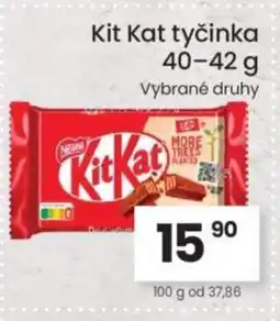 Kubík potraviny Kit Kat tyčinka nabídka