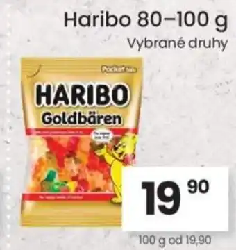Kubík potraviny HARIBO nabídka
