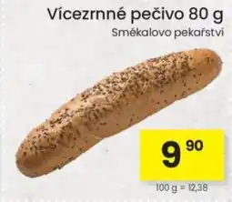 Kubík potraviny Vícezrnné pečivo nabídka