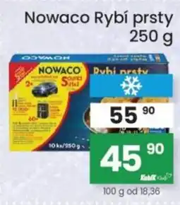 Kubík potraviny NOWACO Rybí prsty nabídka