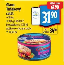 Albert Giana tuňákový salát nabídka