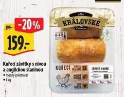 Albert Kuřecí závitky s nivou a anglickou slaninou nabídka