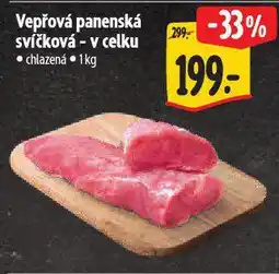 Albert Vepřová panenská svíčková - v celku nabídka
