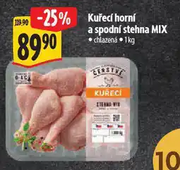 Albert Kuřecí horní a spodní stehna mix nabídka