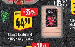 Albert Bratwurst nabídka