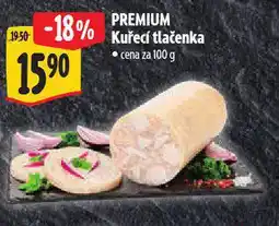 Albert Premium kuřecí tlačenka nabídka