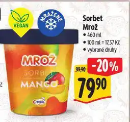 Albert Sorbet mrož nabídka