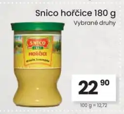Kubík potraviny Snico hořčice nabídka