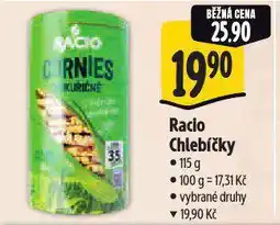 Albert Racio chlebíčky nabídka
