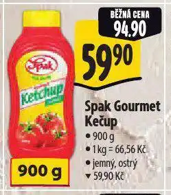 Albert Spak gourmet kečup nabídka