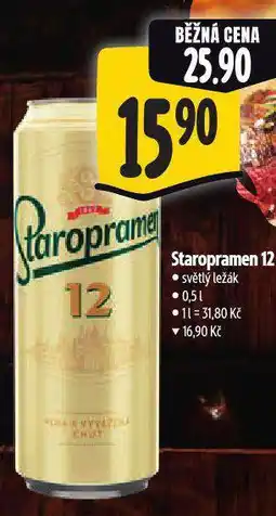 Albert Staropramen 12 nabídka