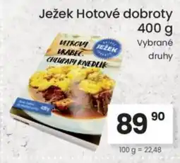Kubík potraviny Ježek Hotové dobroty nabídka
